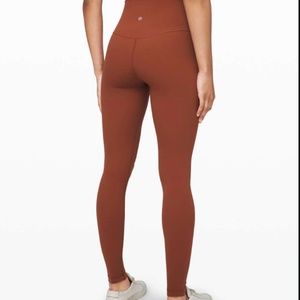Lululemon Rustic Clay 28" Align leggings